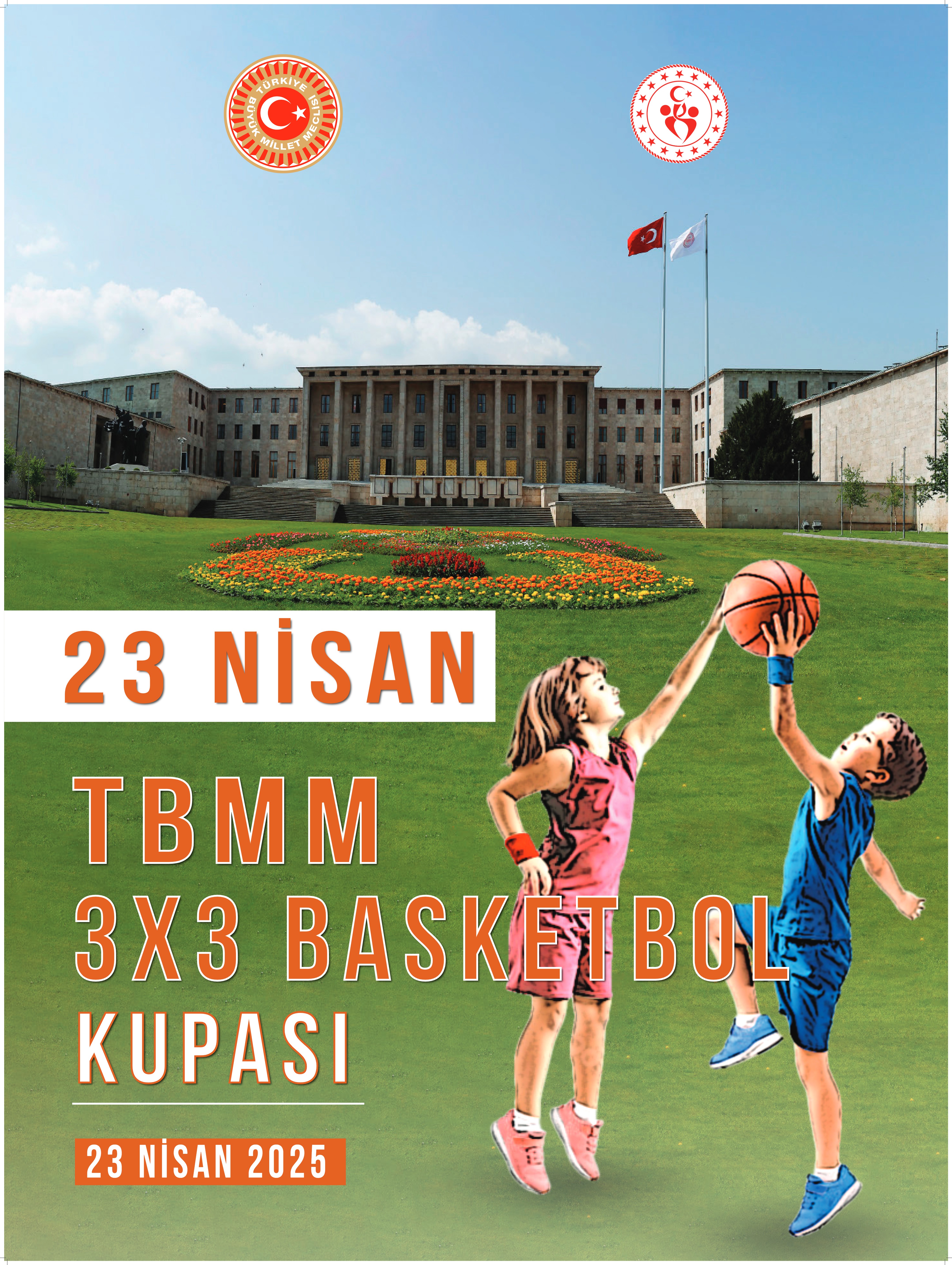 23 Nisan TBMM 3x3 Basketbol Turnuvası
